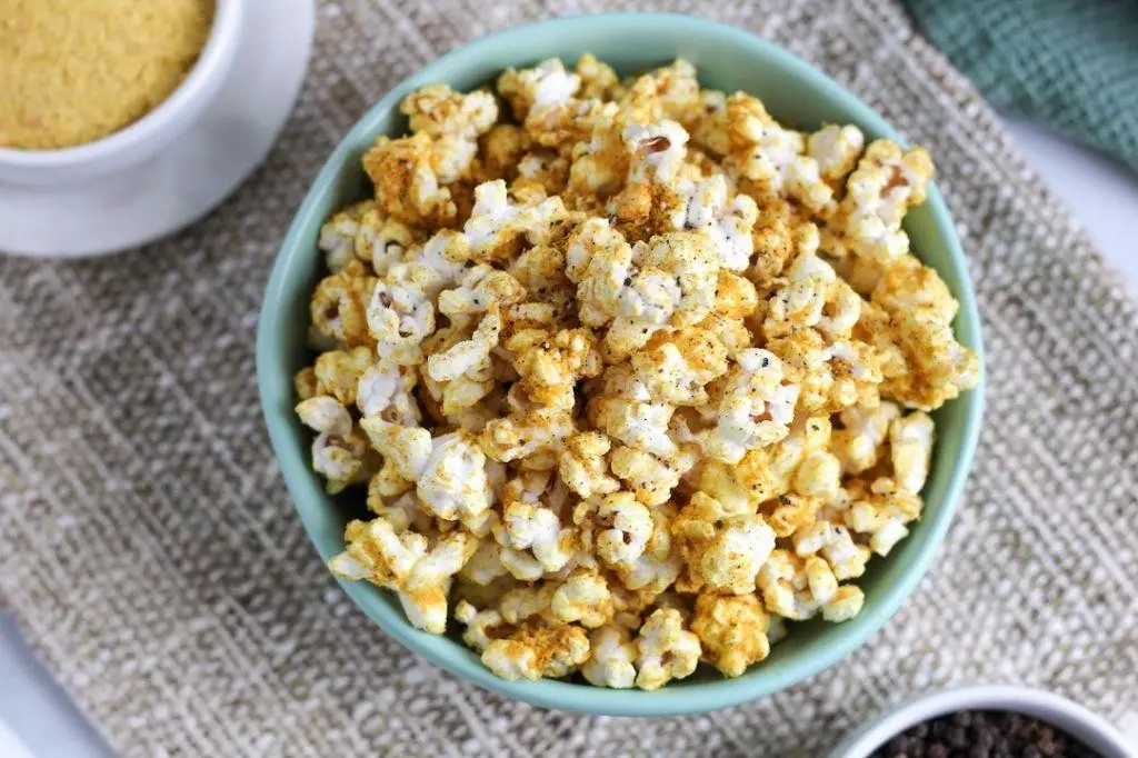 Popcorn with Nutritional Yeast