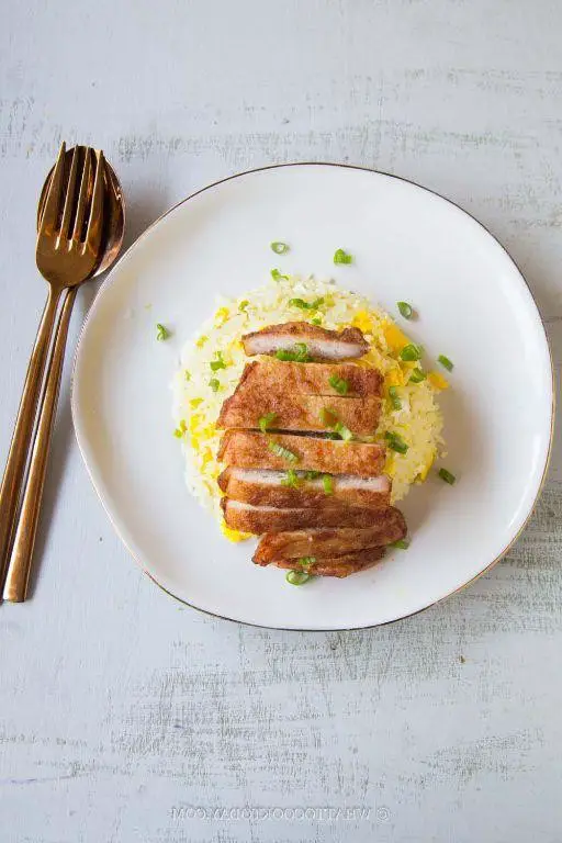 Pork Chop Fried Rice