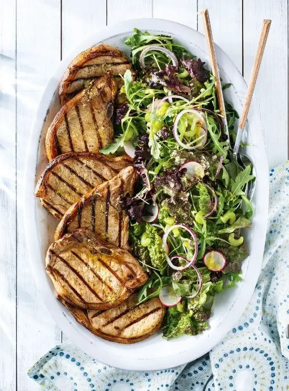 Pork Chop Salad