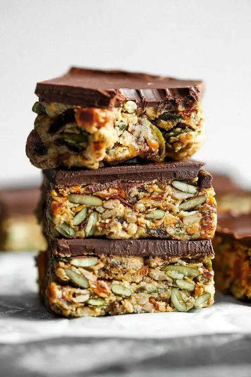 Protein Bars with Nuts and Seeds
