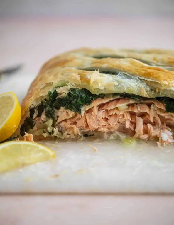 Puff Pastry Salmon en Croute