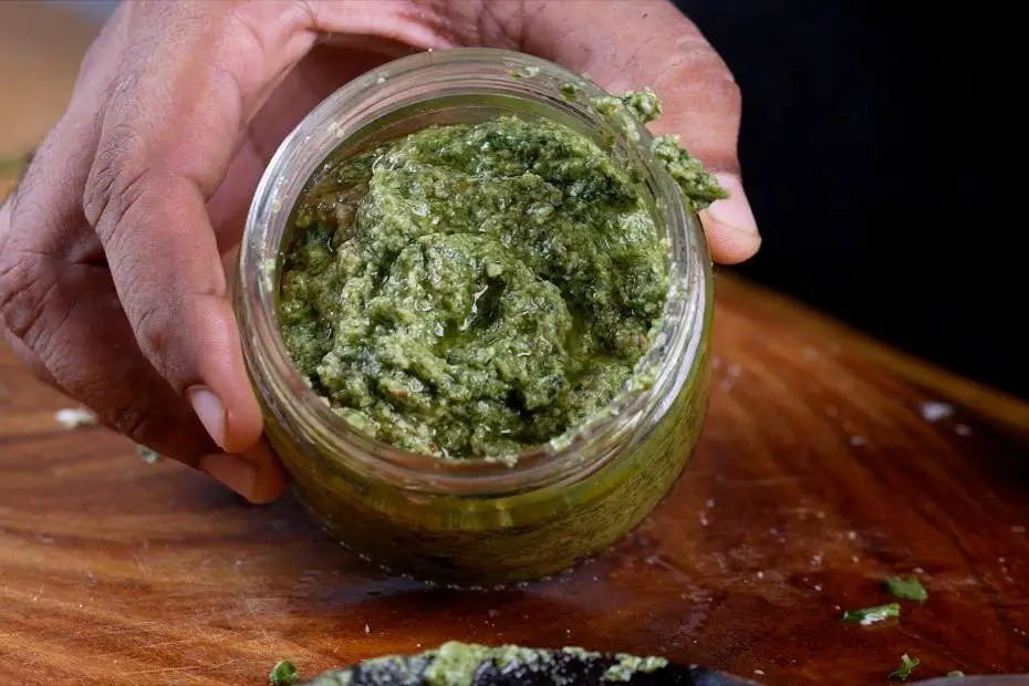 Pumpkin Seed Pesto with Fermented Garlic