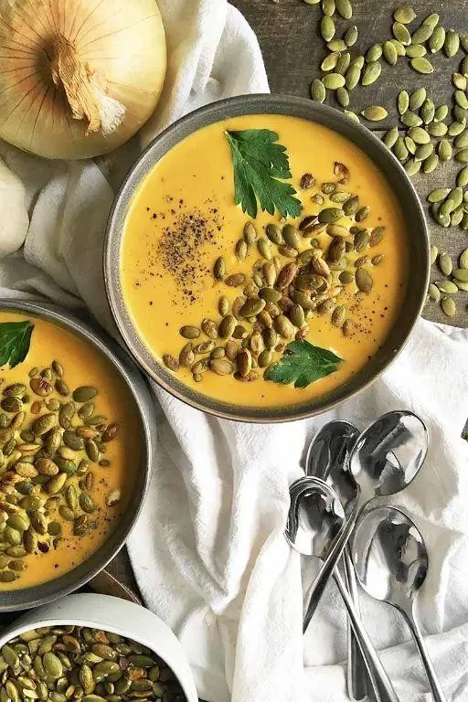 Pumpkin Seed Soup Garnish
