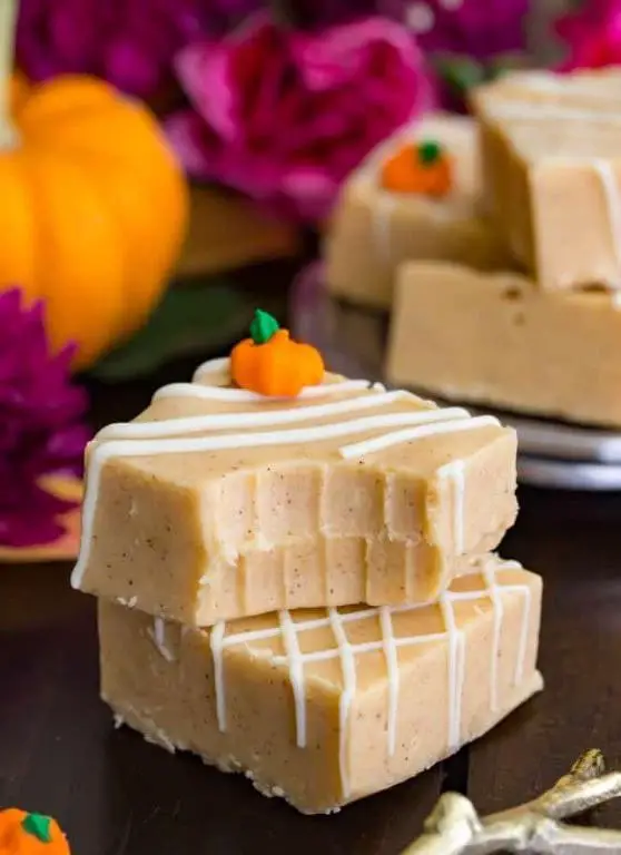 Pumpkin Spice Fudge