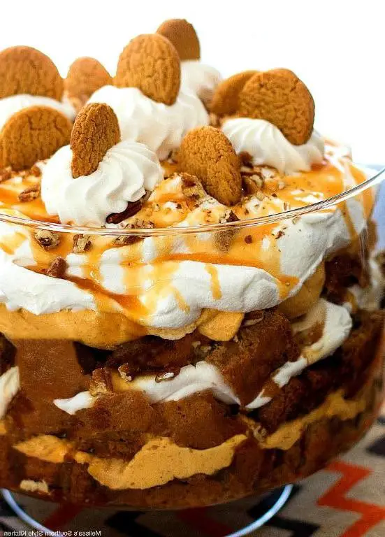 Pumpkin Spice Punch Bowl Cake
