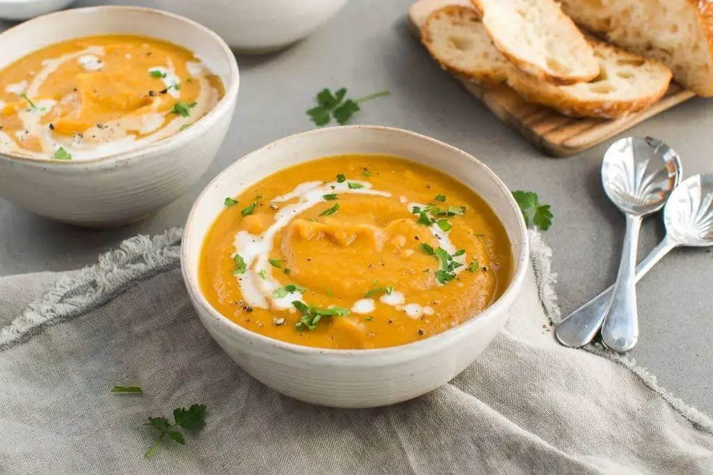 Pumpkin and Sweet Potato Soup