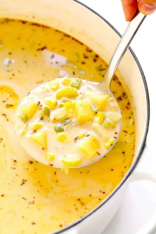 Quick Cajun Corn Soup