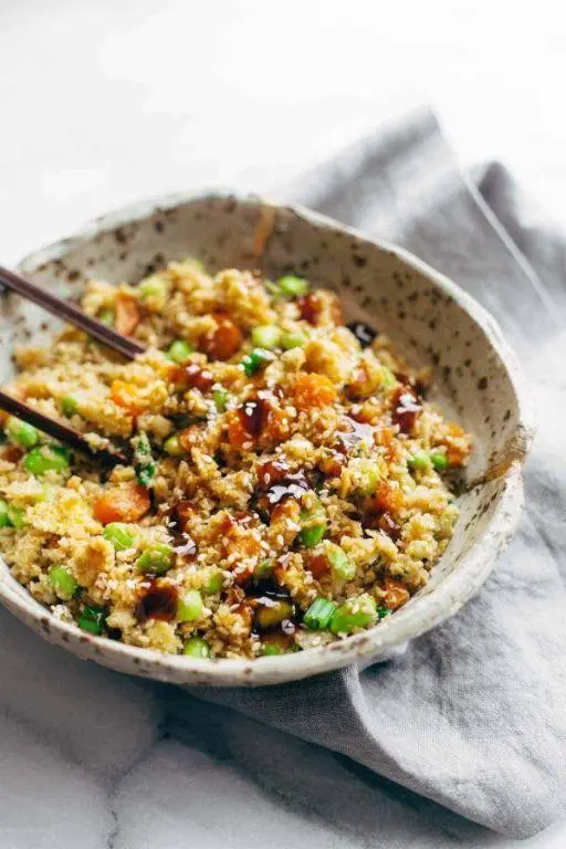 Quick Cauliflower Fried Rice