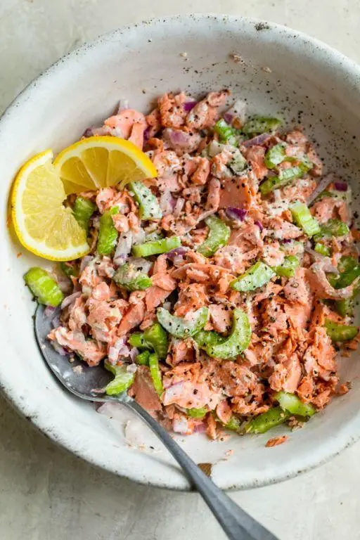 Quick Pink Salmon Salad