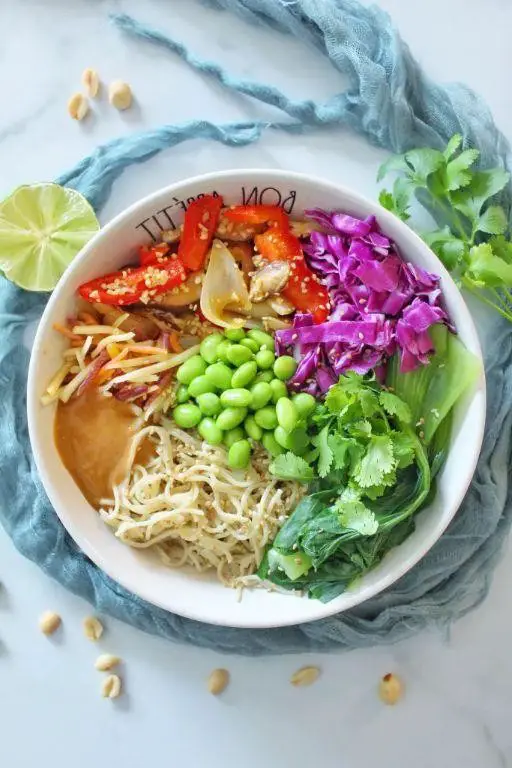 Quinoa Ramen with Avocado and Lime