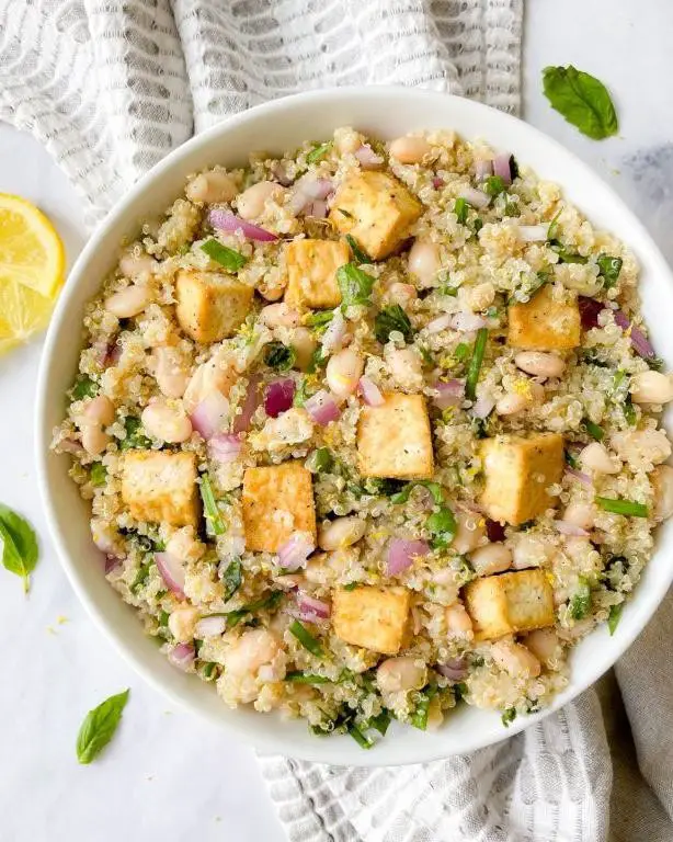 Quinoa and Tofu Salad