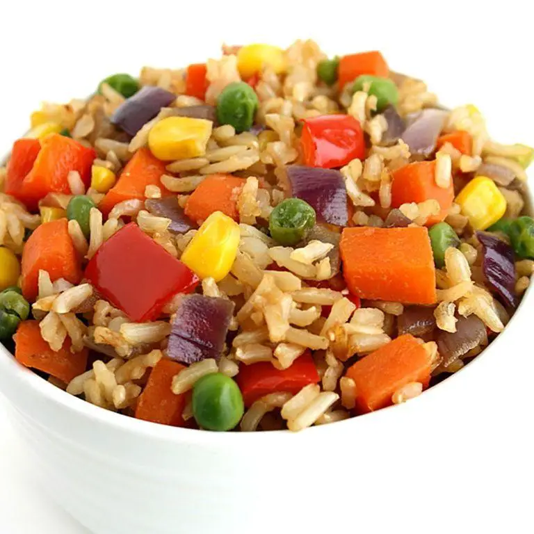 Rainbow Veggie Rice