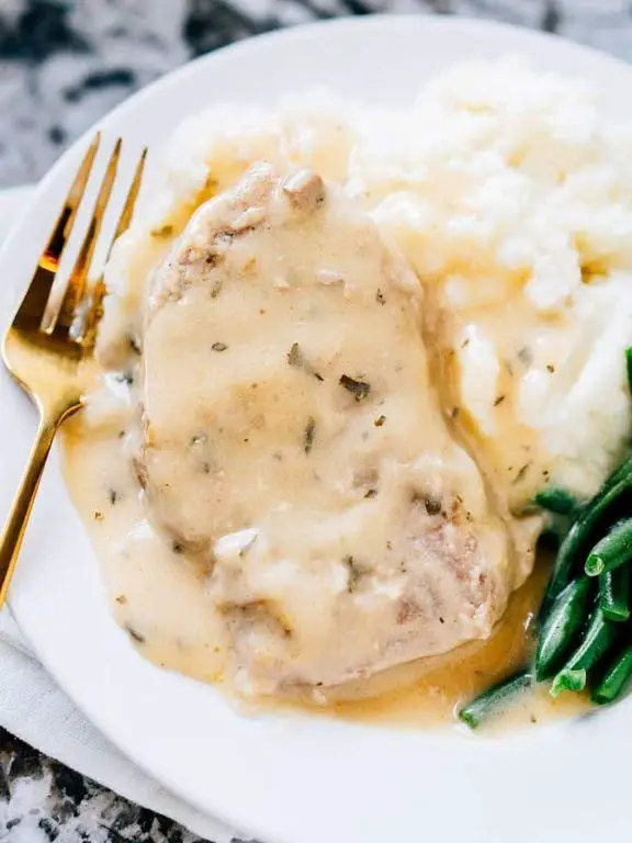 Ranch Pork Chop Soup with White Beans