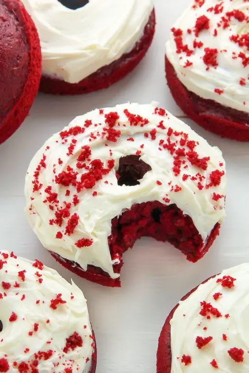 Red Velvet Baked Donuts