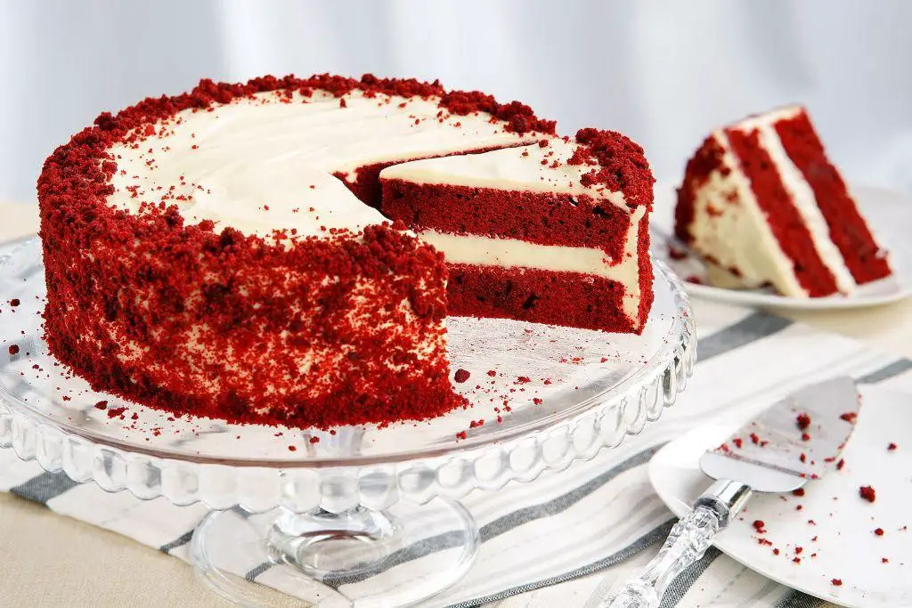 Red Velvet Birthday Cake with Cream Cheese Frosting