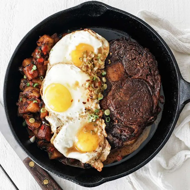 Ribeye Steak and Eggs