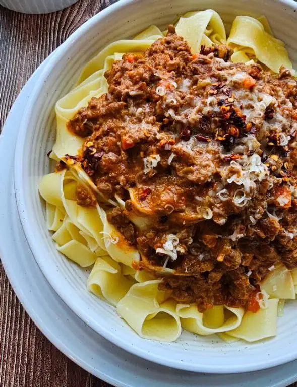 Rich Sirloin Bolognese
