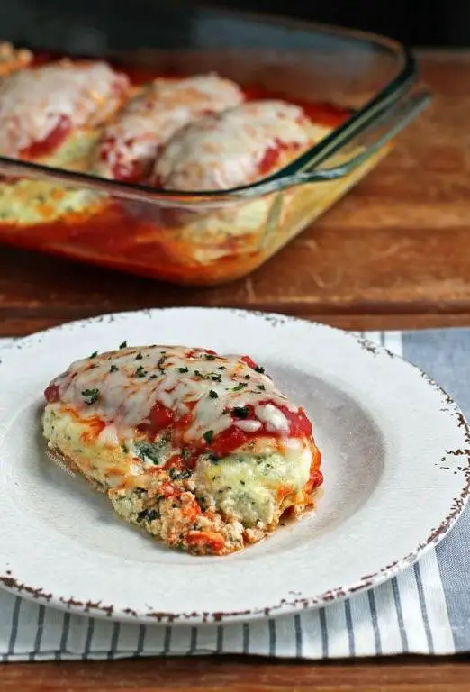 Ricotta Stuffed Chicken Breast