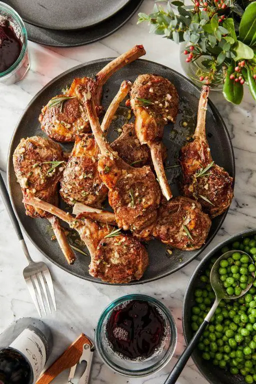 Rosemary Garlic Lamb Chops
