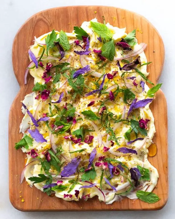 Rosemary Sea Salt Butter Board