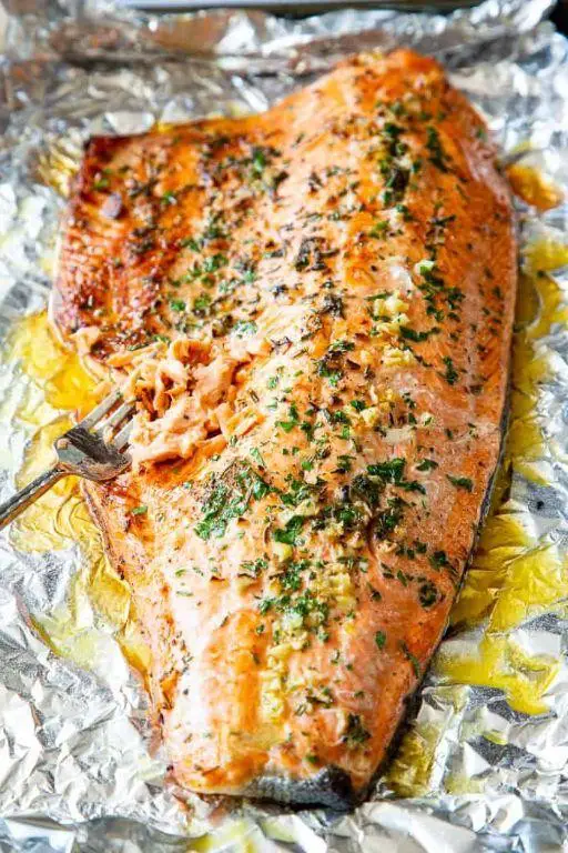 Rosemary and Thyme Crusted Salmon