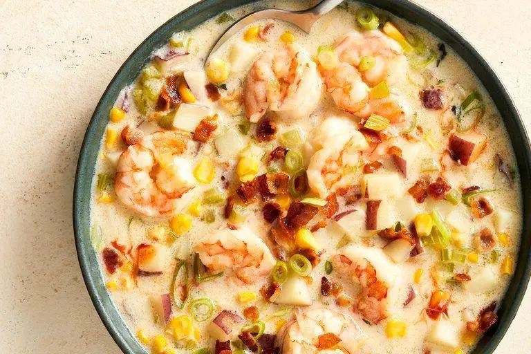 Royal Red Shrimp and Corn Chowder