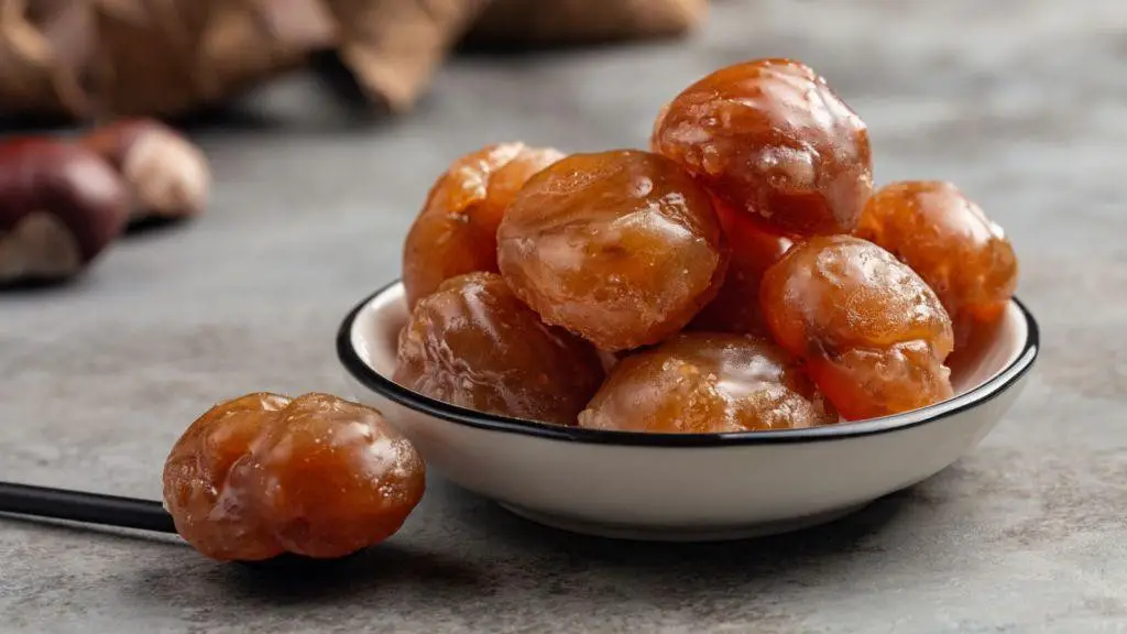 Rum Soaked Marron Glaces