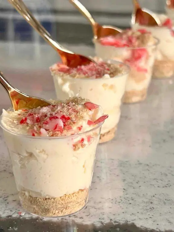 RumChata Peppermint Bark Pudding