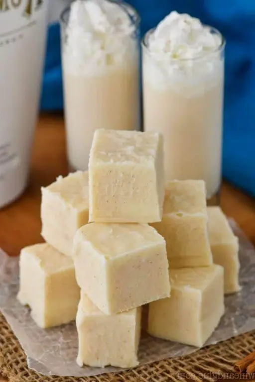 Rumchata Coconut Cream Fudge