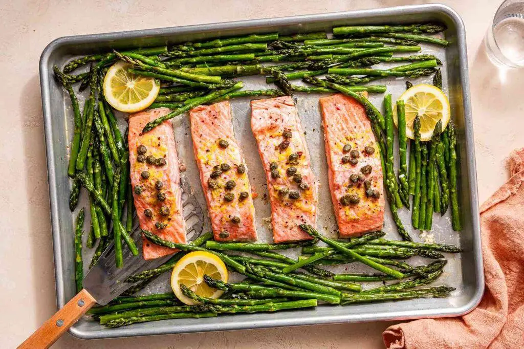 Salmon with Asparagus