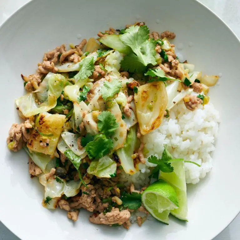 Salt Pork and Cabbage Stir-Fry