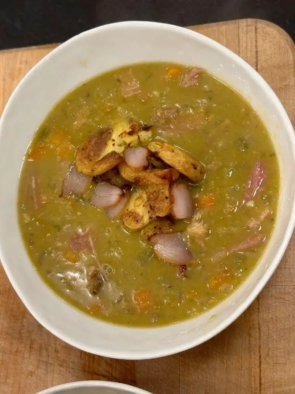 Salt Pork and Pea Soup