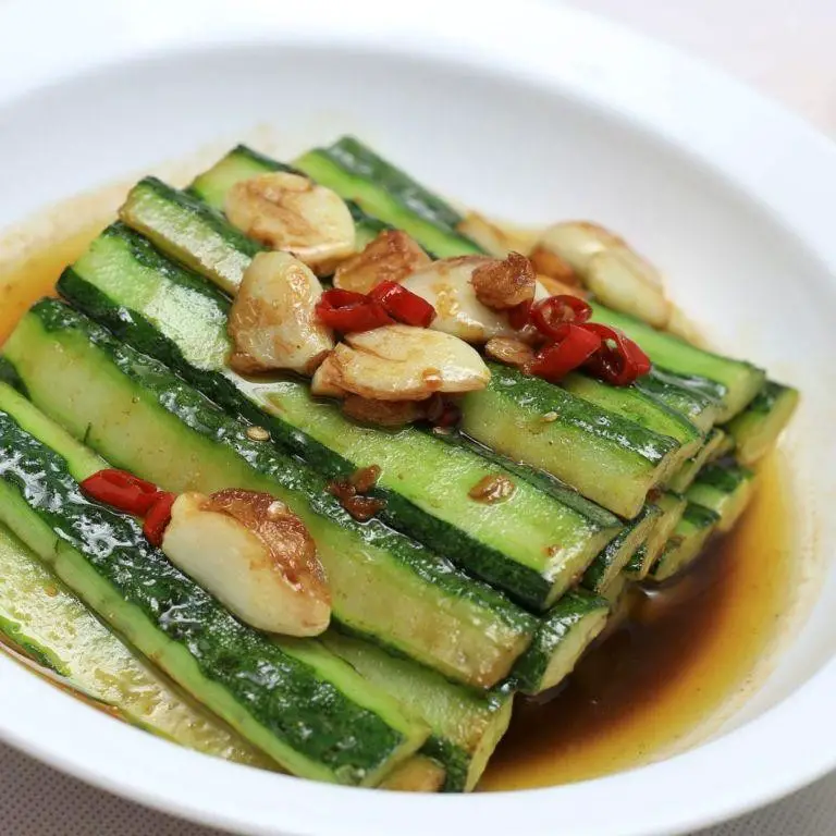 Sauteed Cucumbers with Onions and Peppers