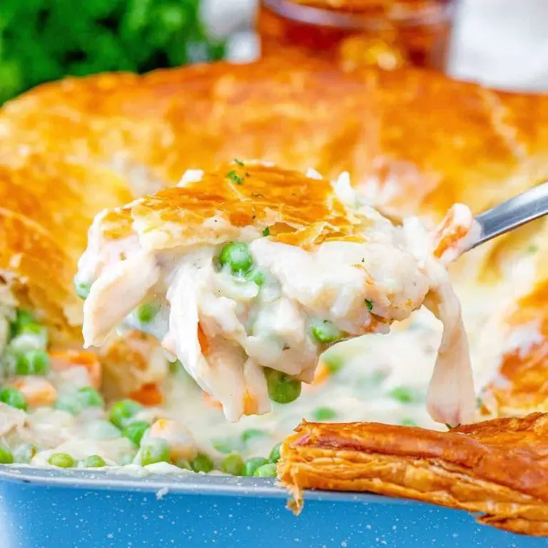 Savory Puff Pastry Chicken Pot Pie