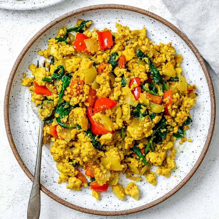 Scrambled Tofu with Vegetables