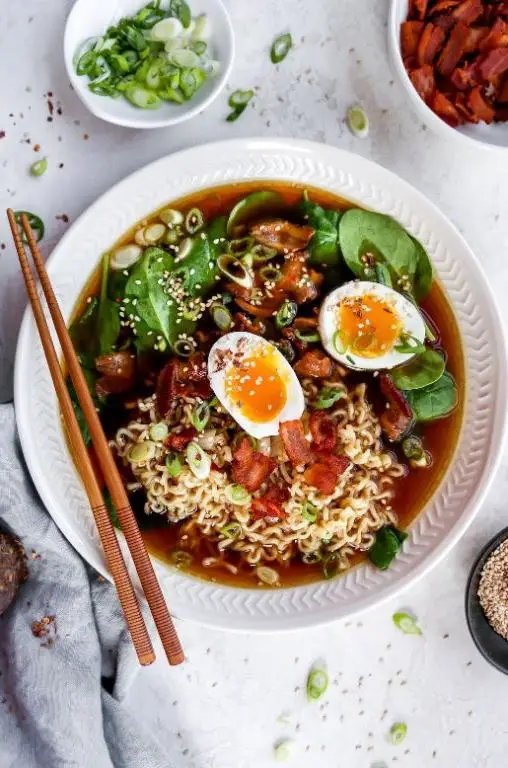 Shoyu Ramen with Soft Boiled Egg