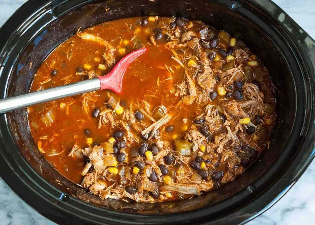 Shredded Chicken Thigh Chili
