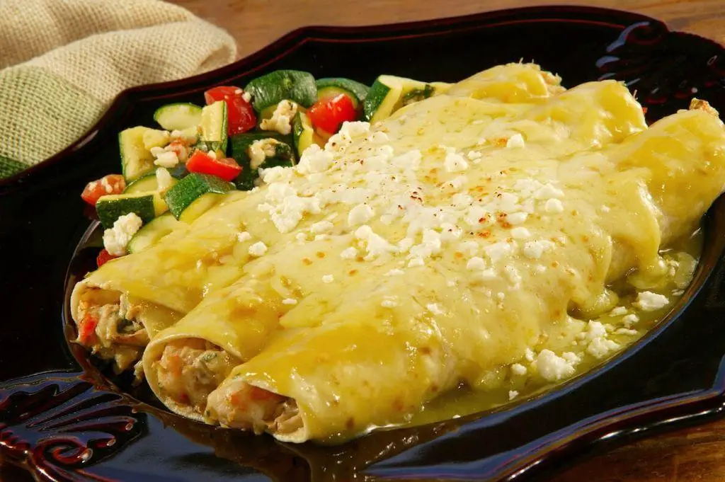 Shrimp and Crab Enchiladas