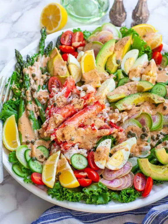 Shrimp and Crab Louie Salad