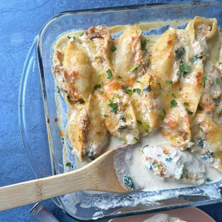 Shrimp and Crab Stuffed Shells