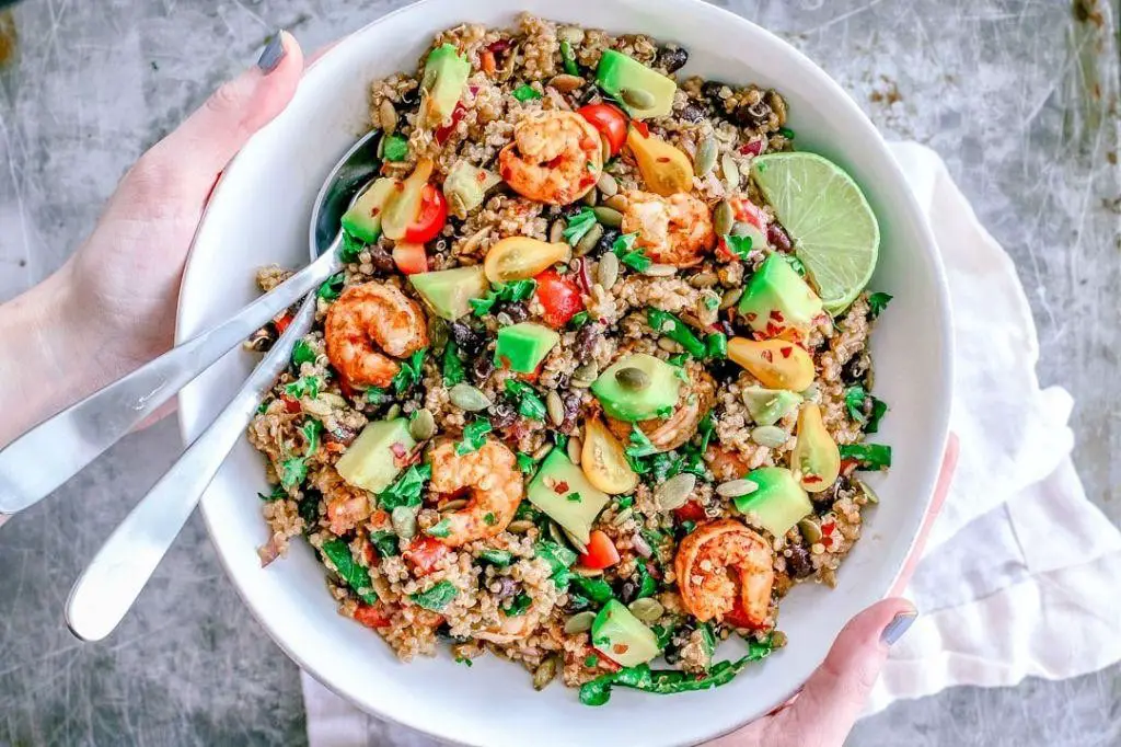 Shrimp and Quinoa Salad