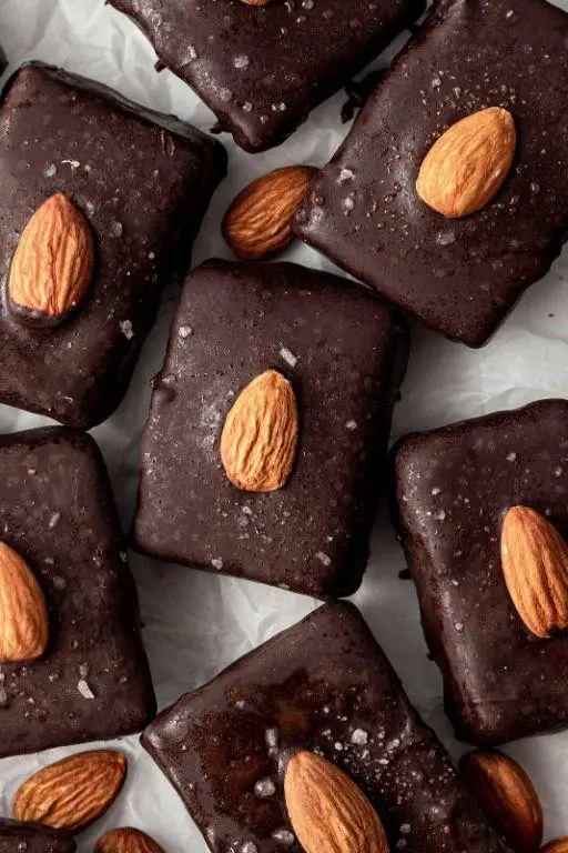Silken Tofu Almond Joy Bars