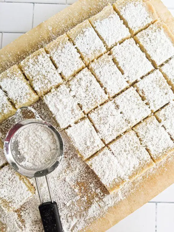 Silken Tofu Lemon Bars