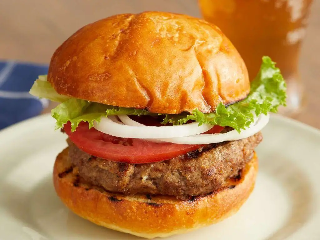 Simple Beef Burger