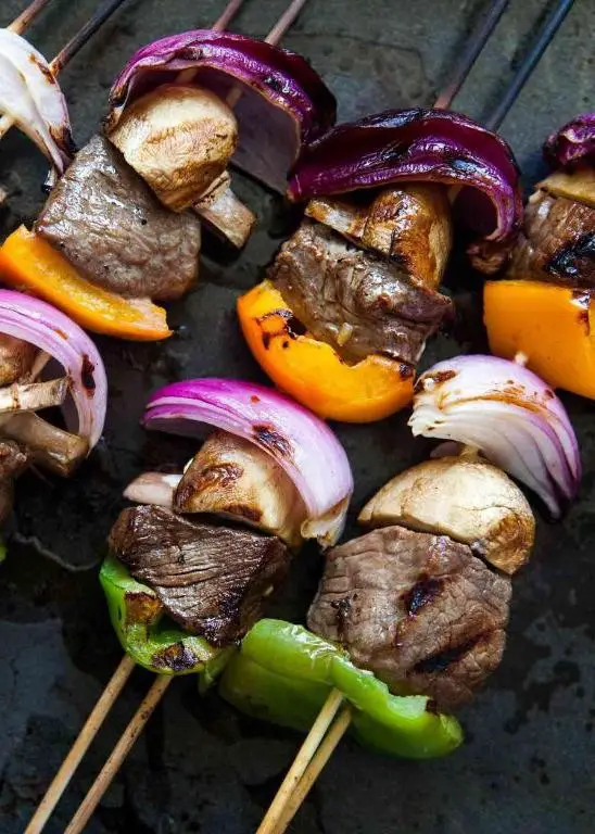 Simple Beef Kebabs