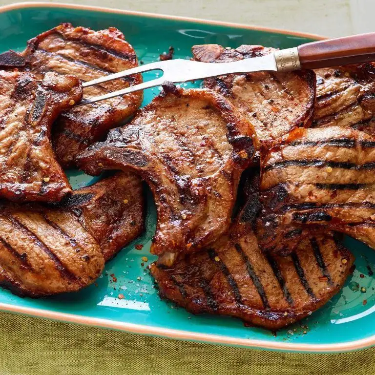 Simple Grilled Pork Chops