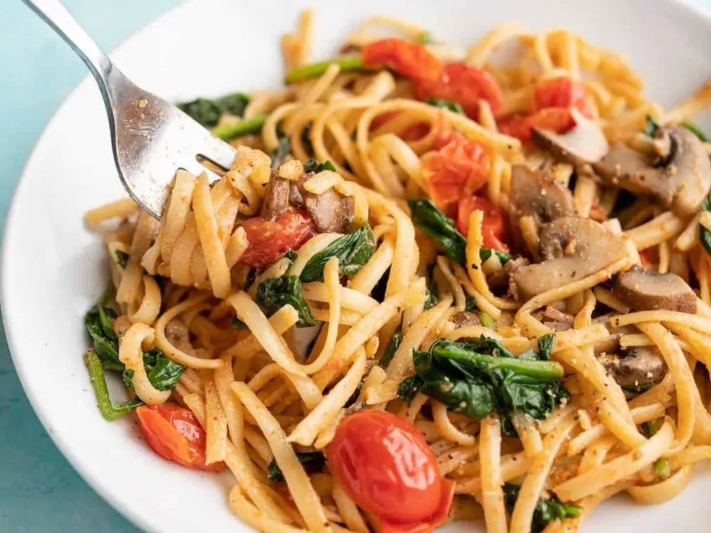 Simple Veggie Pasta