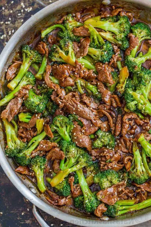 Sirloin Beef and Broccoli