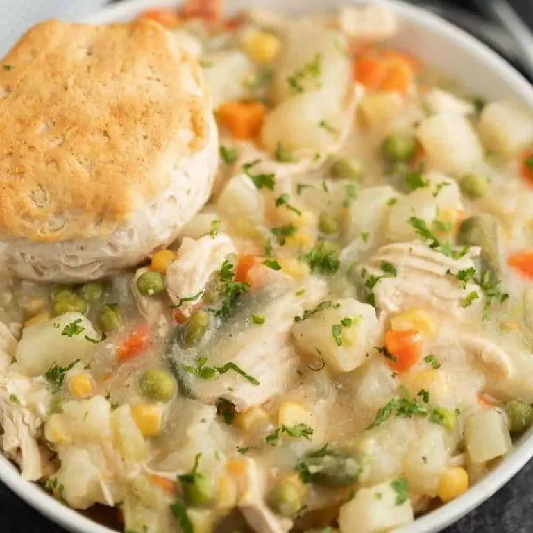 Slow Cooker Chicken Pot Pie