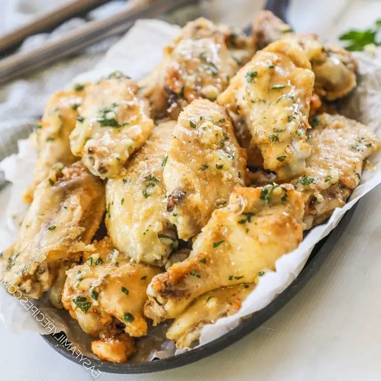 Slow Cooker Garlic Parmesan Wings